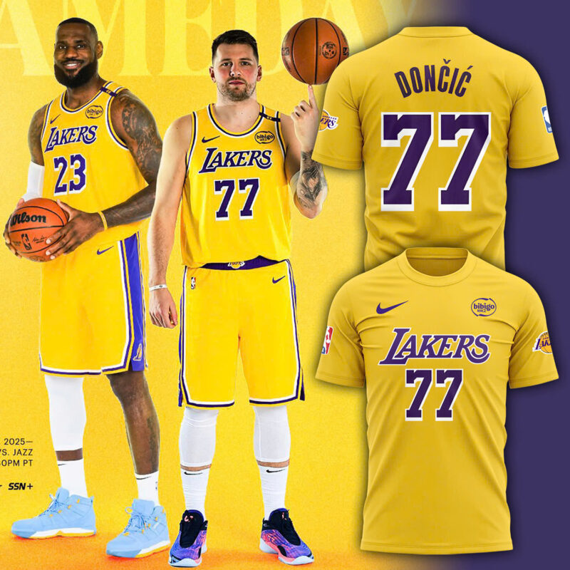 Limited Los Angeles Lakers x Lake Show Luka Shirt