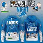 Detroit Lions 75th Anniversary of Peanuts Hoodie
