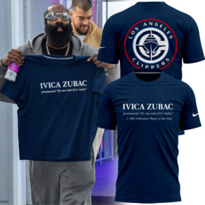 Los Angeles Clippers "IVICA ZUBAC" Tshirt Limited edition