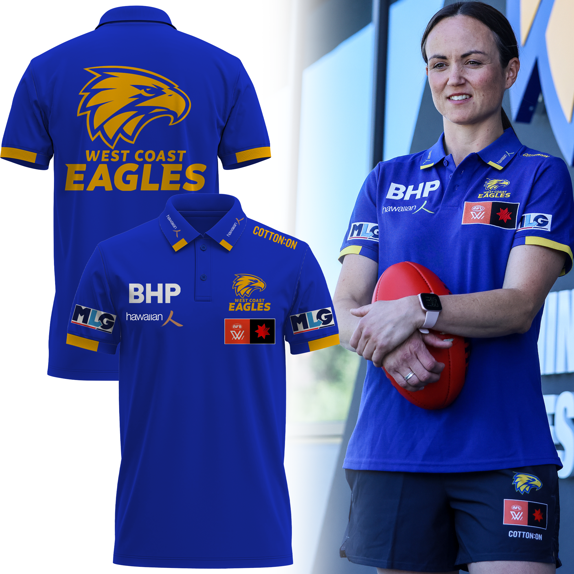 West Coast Eagles Polo Shirt