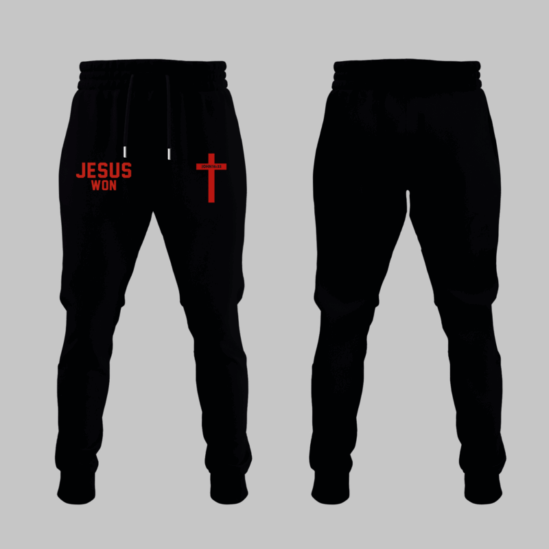 Limited Edition JESUS WON  SWEATSHIRT  2025 - Image 4