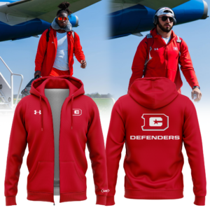 New Uniform Zip Hoodie Of D.C.Defenders for FANS