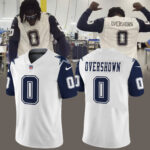 Dallas Cowboys  Nike Alternate Custom Game Jersey DeMarvion Overshown Limited Edition.