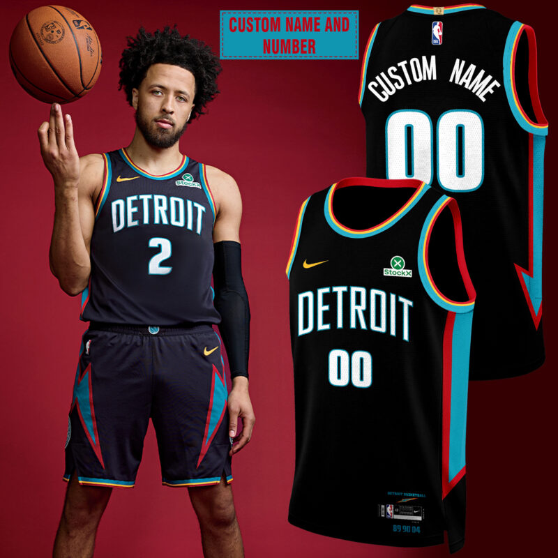 DETROIT PISTONS NEW EDITION JERSEY 2025-26 LIMITED EDITION.