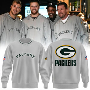 Limited Edition Green Bay Packers Sweatshirt Gray 2025
