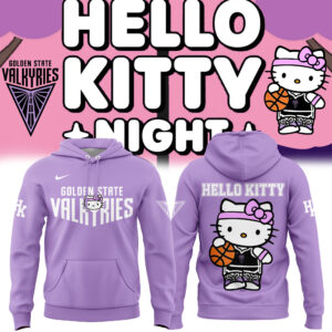 Golden State Valkyries x Hello Kitty Limited Edition 2025 Hoodie