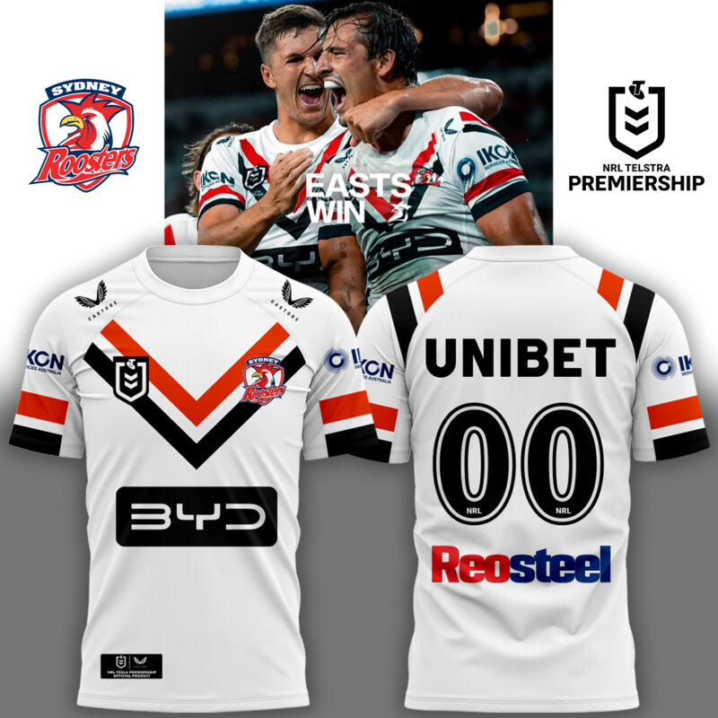 Sydney Roosters Men's Jersey 2025 Custom Number Special Edition.