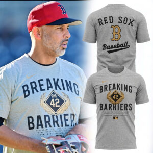 Special Red Sox Commemorating the historic career of Jackie Robinson T-shirt