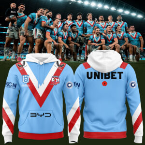 Sydney Roosters Men's ANZAC Hoodie 2025 Special Edition I