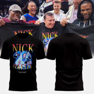 Limited Edition Nick Galio The Goat Tshirt 2025