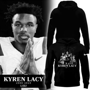 Perfect Gift For Fan - Thankyou Kyren Lacy Hoodie Black II