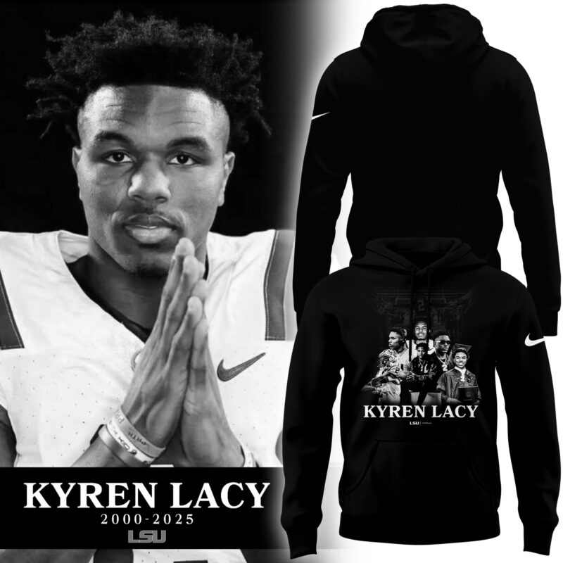 Perfect Gift For Fan - Thankyou Kyren Lacy Hoodie Black II