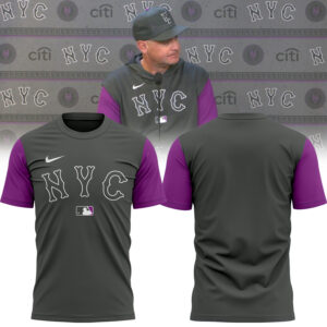 Limited Edition New York Mets Tshirt Purple/Grey II