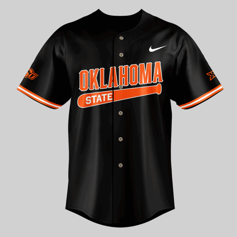OSU Cowboy Baseball  Special Edition 2025 BASEBALL JERSEY Custom Number and Custom Name - Image 2