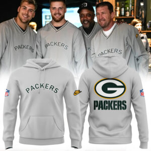 Limited Edition Green Bay Packers Hoodie Gray 2025