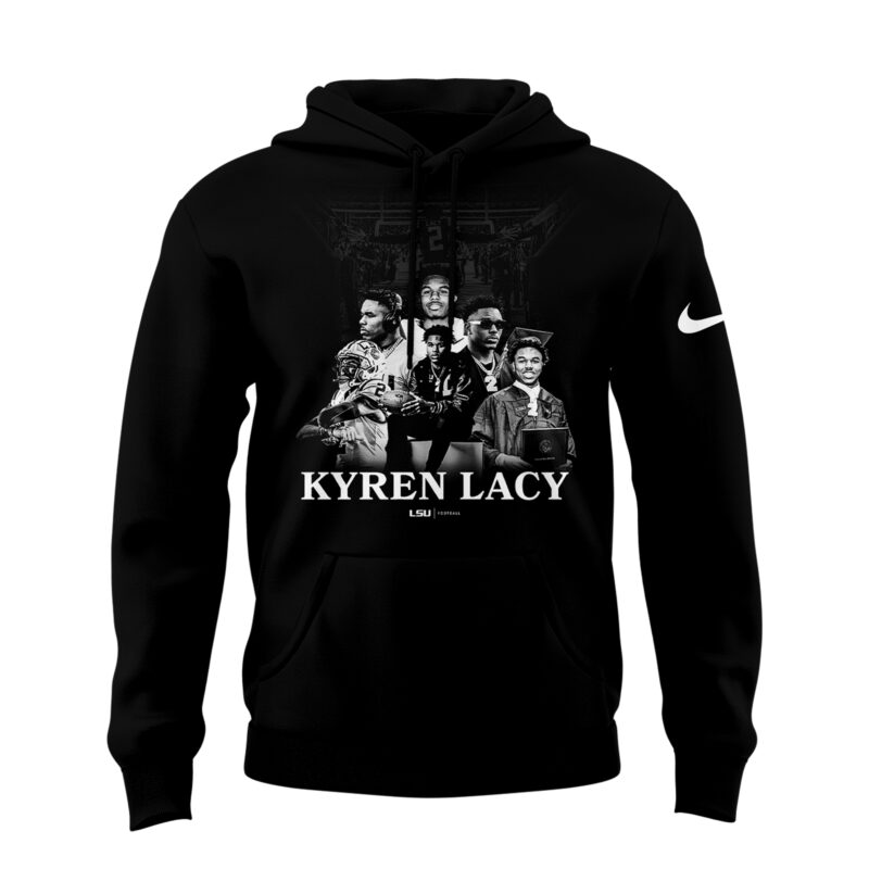 Perfect Gift For Fan - Thankyou Kyren Lacy Hoodie Black I - Image 2