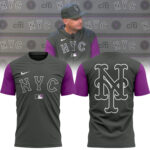 Limited Edition New York Mets Tshirt Purple/Grey I