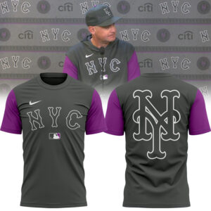 Limited Edition New York Mets Tshirt Purple/Grey I