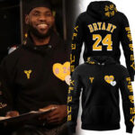 Kobe Bryant Gigi Lakers Hoodie 8 24 x 2 Sloan & Bennett Tribute Mamba I