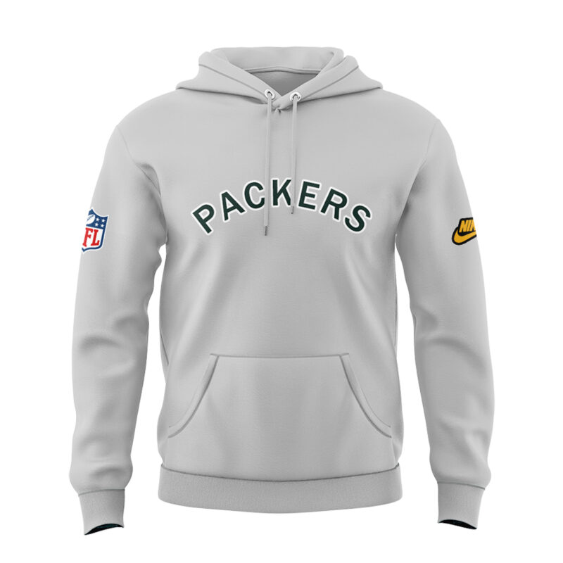Limited Edition Green Bay Packers Hoodie Gray 2025 - Image 2