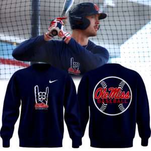 Limited Edition OLE MISS Baseball Sweatshirt 2025