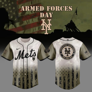 Limited Edition New York Mets Armed Forces Day Jersey 2025