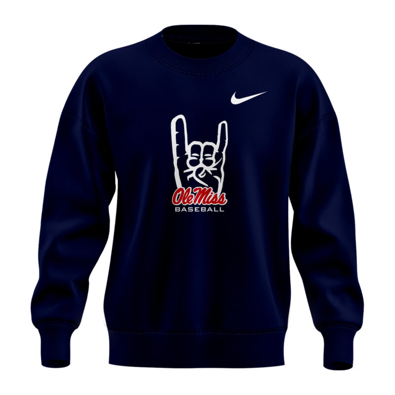 Limited Edition OLE MISS Baseball Sweatshirt 2025 - Image 2
