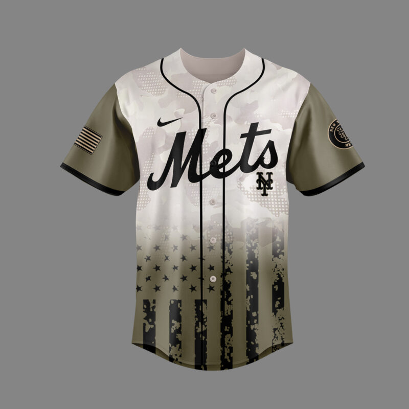 Limited Edition New York Mets Armed Forces Day Jersey 2025 - Image 2