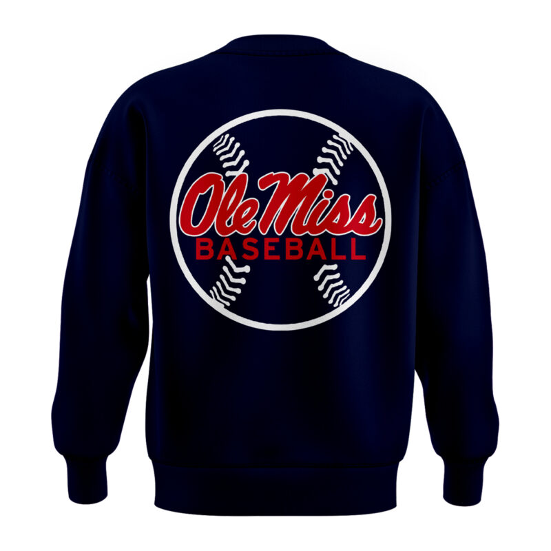 Limited Edition OLE MISS Baseball Sweatshirt 2025 - Image 3
