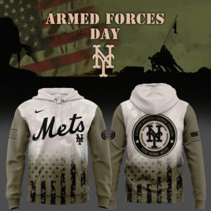 Limited Edition New York Mets Armed Forces Day Hoodie 2025