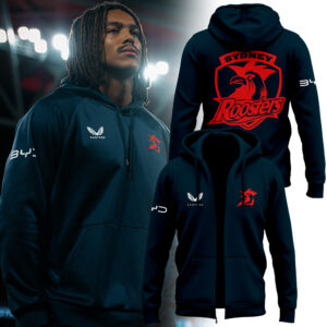 Sydney Roosters Men's Zip Hoodie 2025 Special Edition.