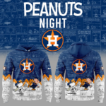 Houston Astros 75th Anniversary of Peanuts Hoodie