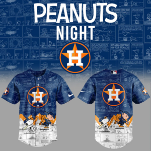 Houston Astros 75th Anniversary of Peanuts Jersey 2025