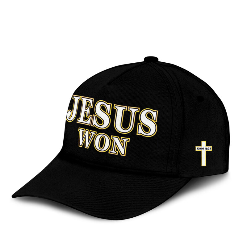 LSU Basketball Jesus Won Tee - Black Tshirt Limited Edition. - Image 6