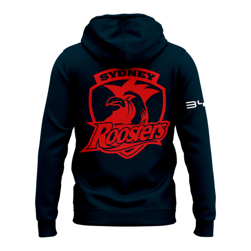 Sydney Roosters Men's Zip Hoodie 2025 Special Edition. - Image 3