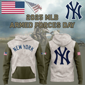 New York Yankees 2025 MLB ARMED FORCES DAY  Hoodie