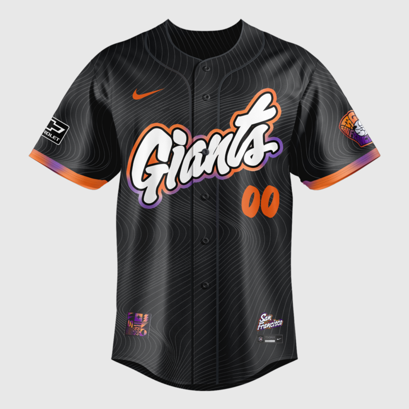 San Francisco Giants Nike Anthracite 2025 City Connect Limited Jersey - Image 2