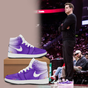 Limited Edition Utah Jazz Autism Acceptance Month Sneaker AJ 1 Shoes