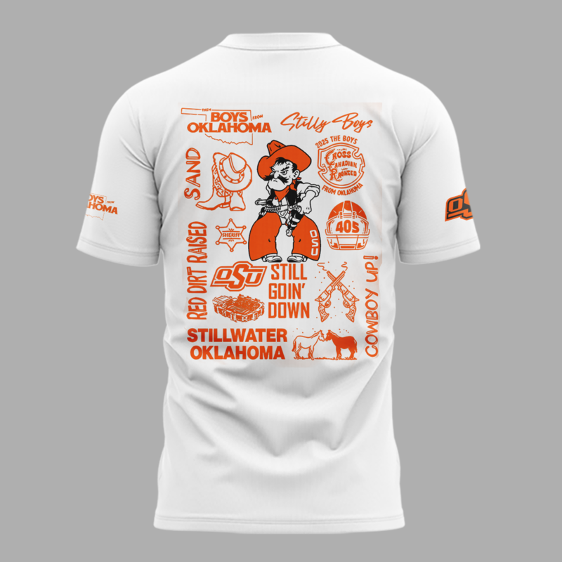 Cowboys Limited The Boys From Oklahoma T shirt 2025 - Image 3