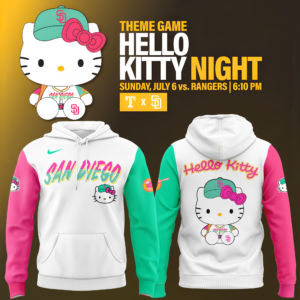 San Diego Padres x hello kitty limited edition 2025 Hoodie