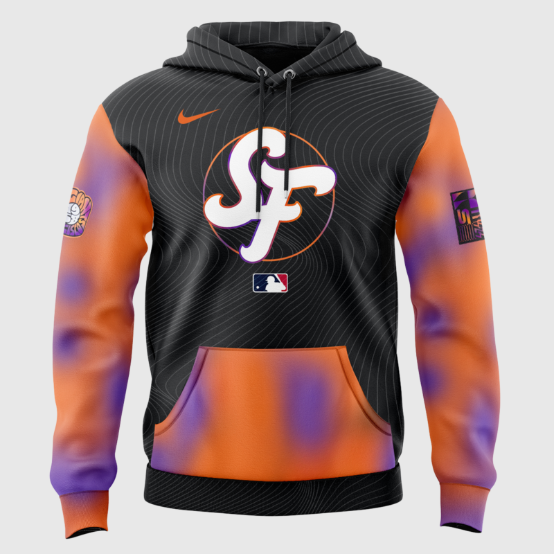 San Francisco Giants Nike Anthracite 2025 City Connect Limited Hoodie - Image 2