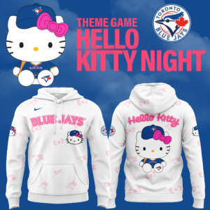 Toronto Blue Jays x Hello Kitty Special Edition 2025 Hoodie
