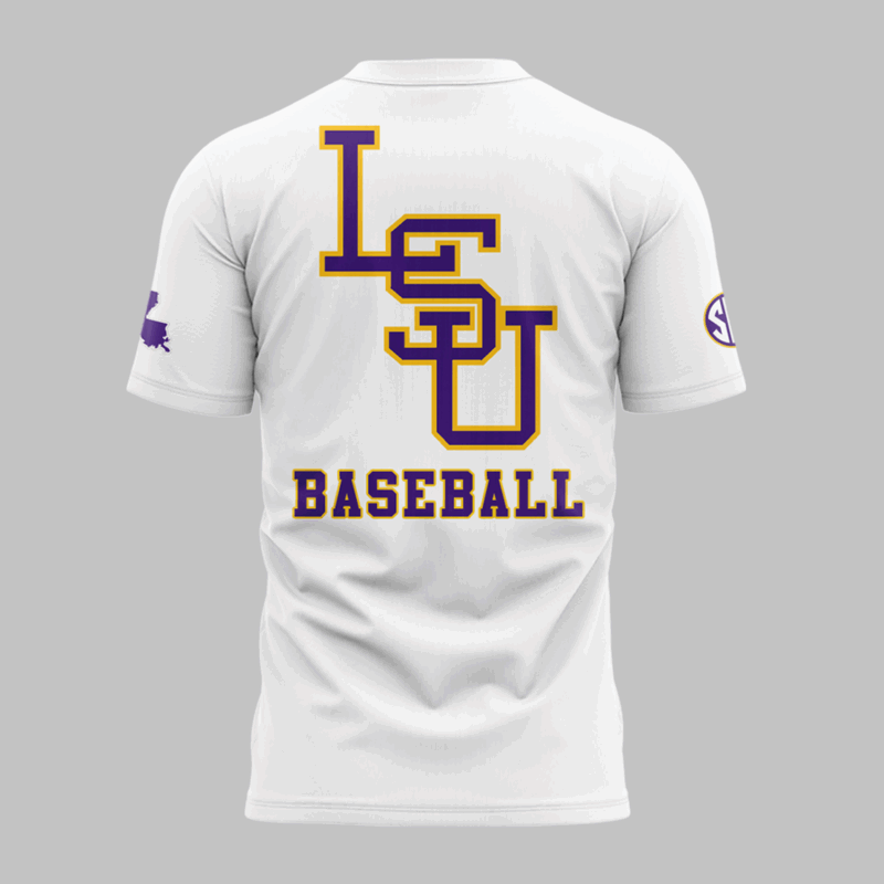LSU Baseball  Limited Edition 2025 Tshirt - Image 3
