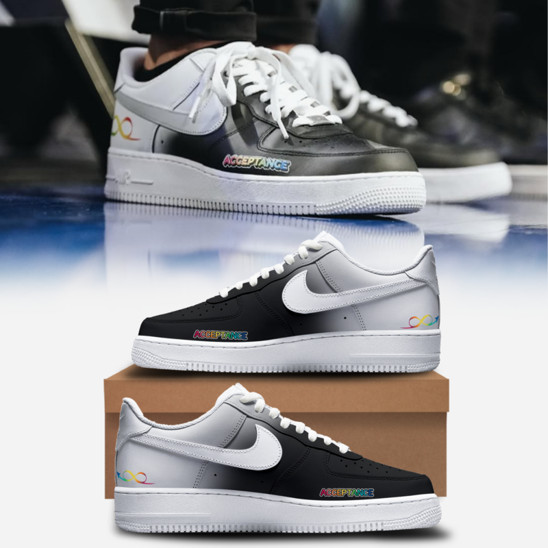 Limited Edition Brooklyn Nets  Autism Acceptance Month Sneaker