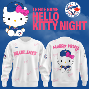 Toronto Blue Jays x Hello Kitty Special Edition 2025 SWEATSHIRT