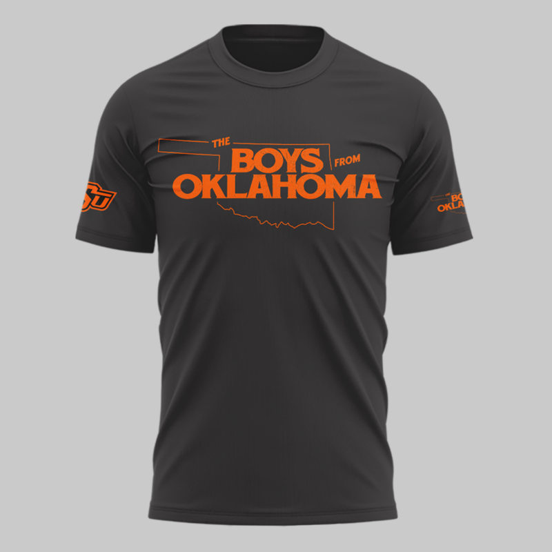 Cowboys Limited The Boys From Oklahoma Black T shirt 2025 - Image 2