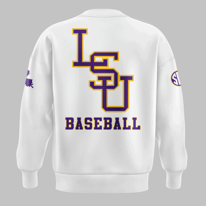 LSU Baseball  Limited Edition 2025 Sweatshirt - Image 3