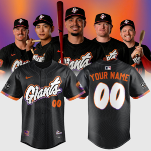 San Francisco Giants Nike Anthracite 2025 City Connect Limited Jersey