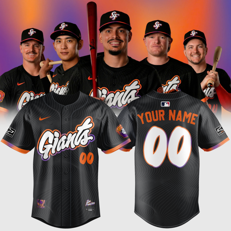 San Francisco Giants Nike Anthracite 2025 City Connect Limited Jersey
