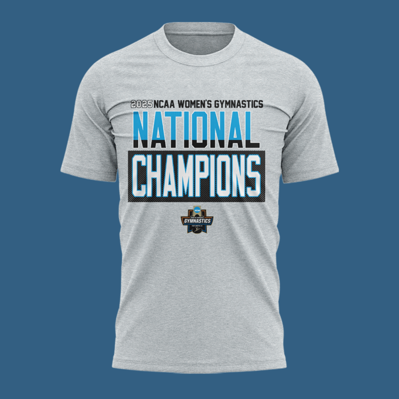 Oklahoma Women's Gym 2025 WOMEN'S GYMNASTICS NATIONAL CHAMPIONS T SHIRT - Image 2